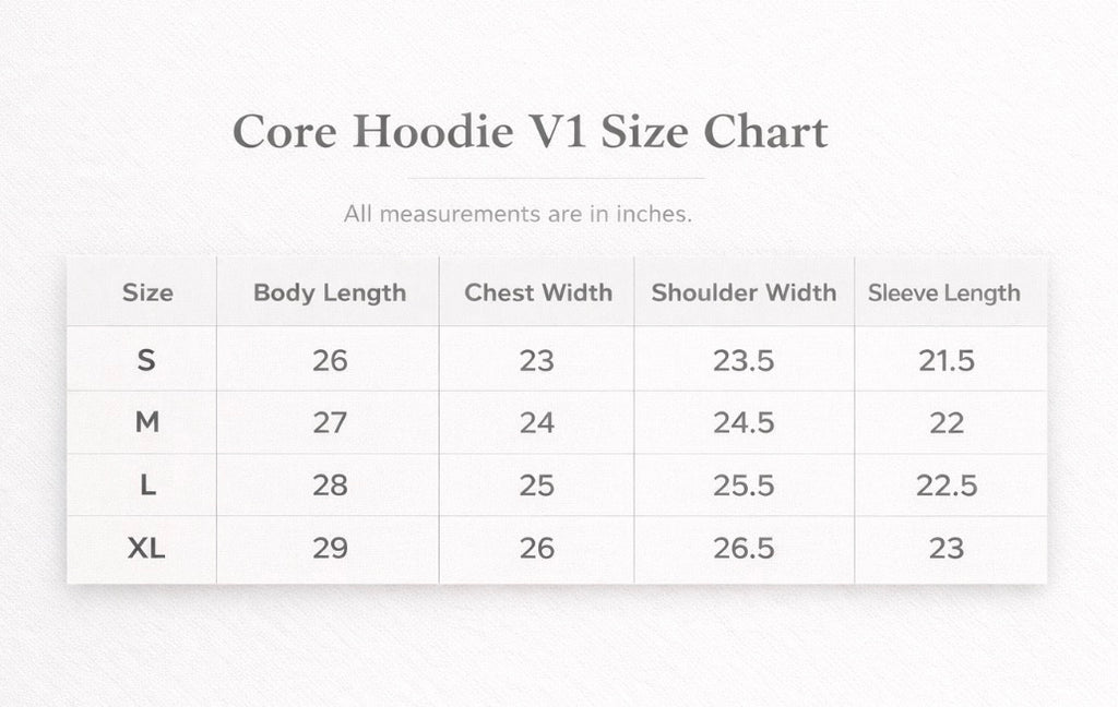 Core Hoodie V1